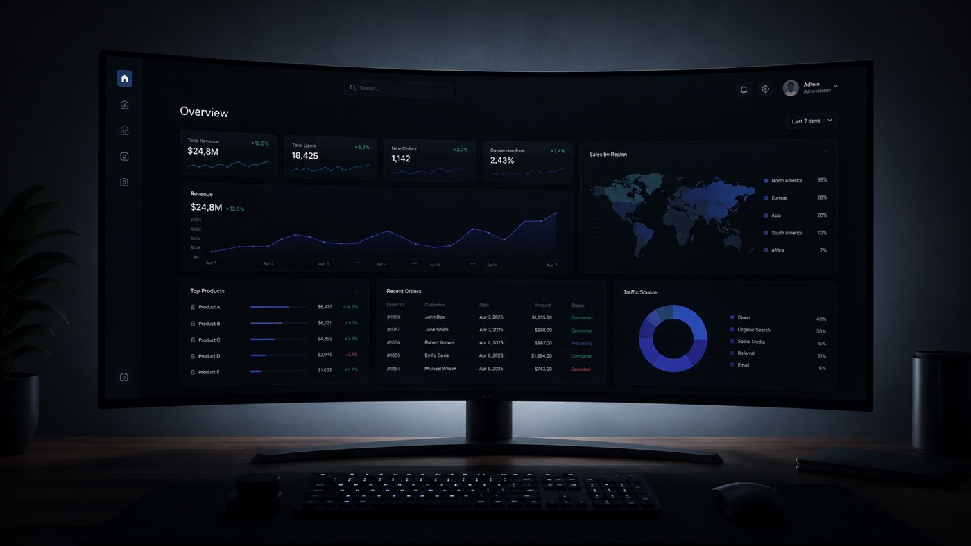 Live dashboard